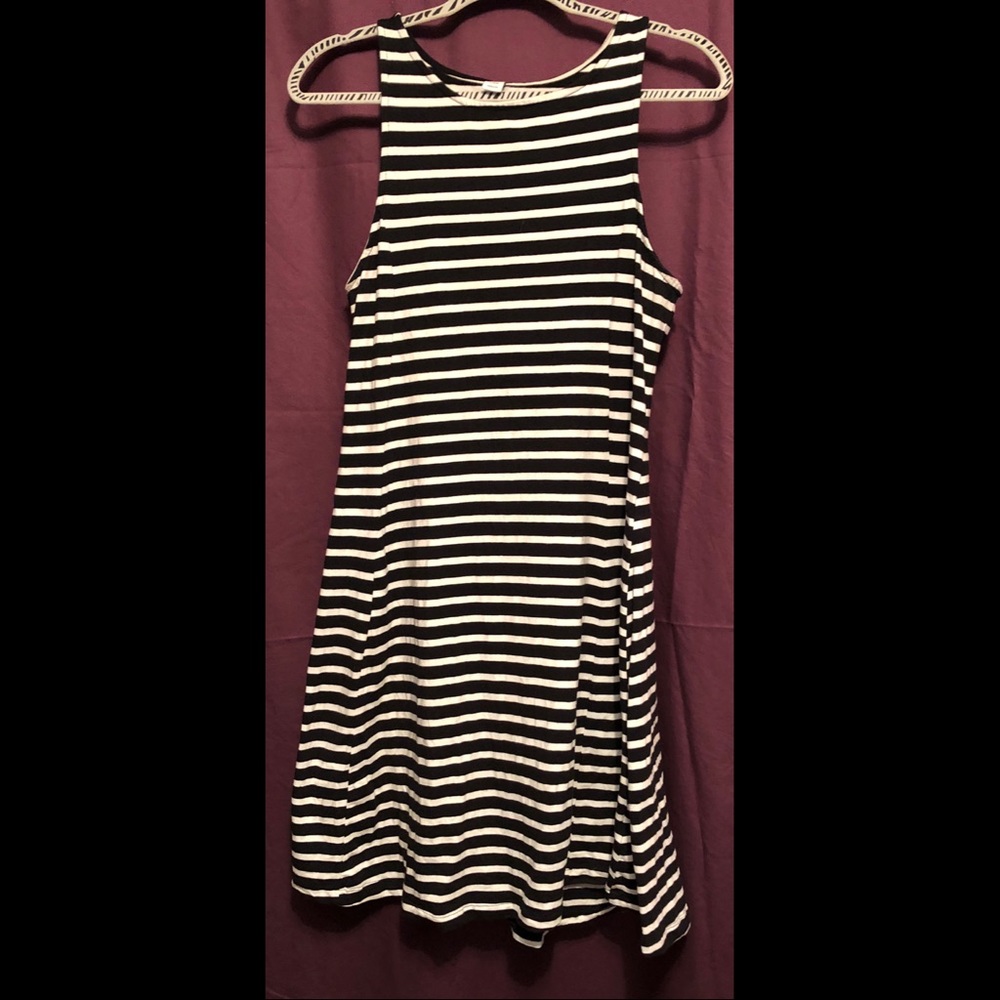 Black & White Old Navy Dress, L